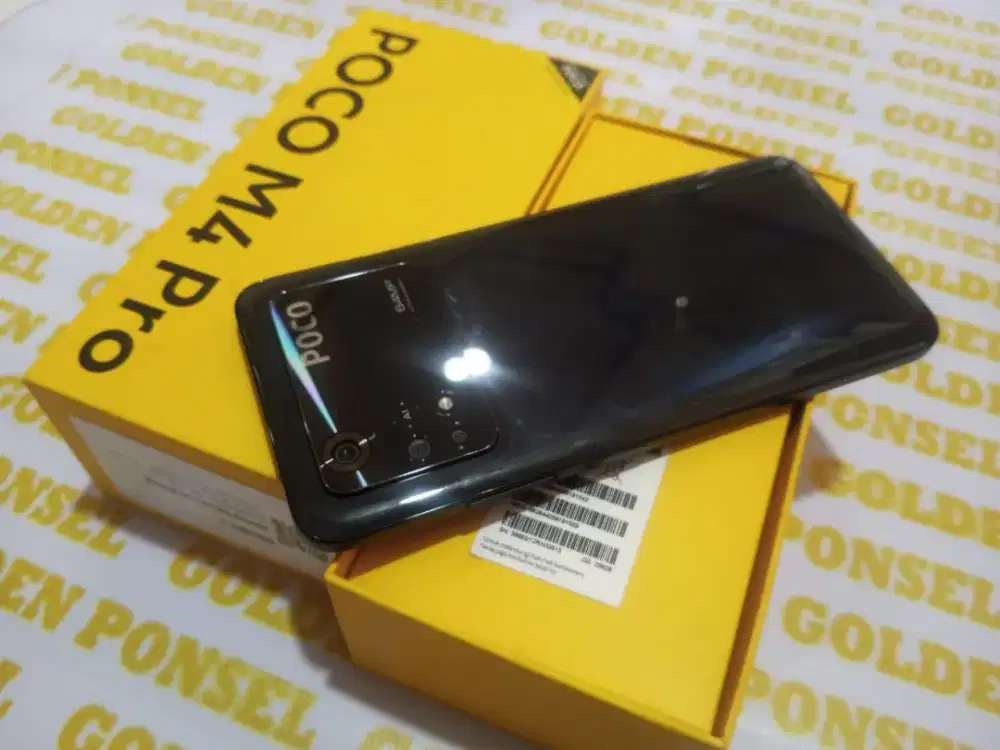 Poco M4 Pro-NFC.4G.Ram 8+4/256GB.ORI #GOLDEN PONSEL