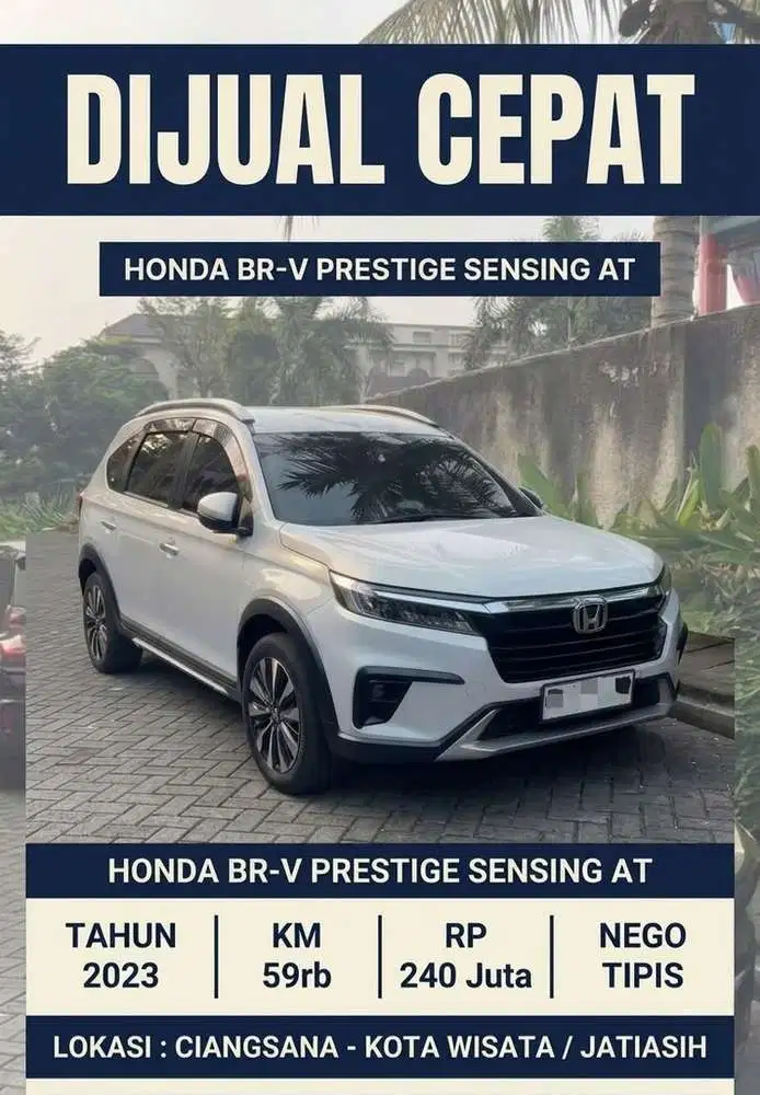 Honda BR-V 2023 Bensin