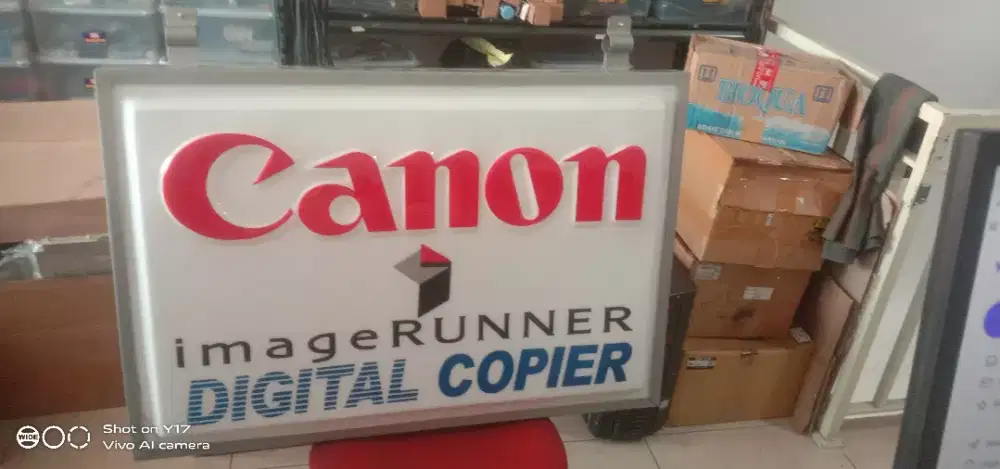 Neon Box Canon Fotocopy