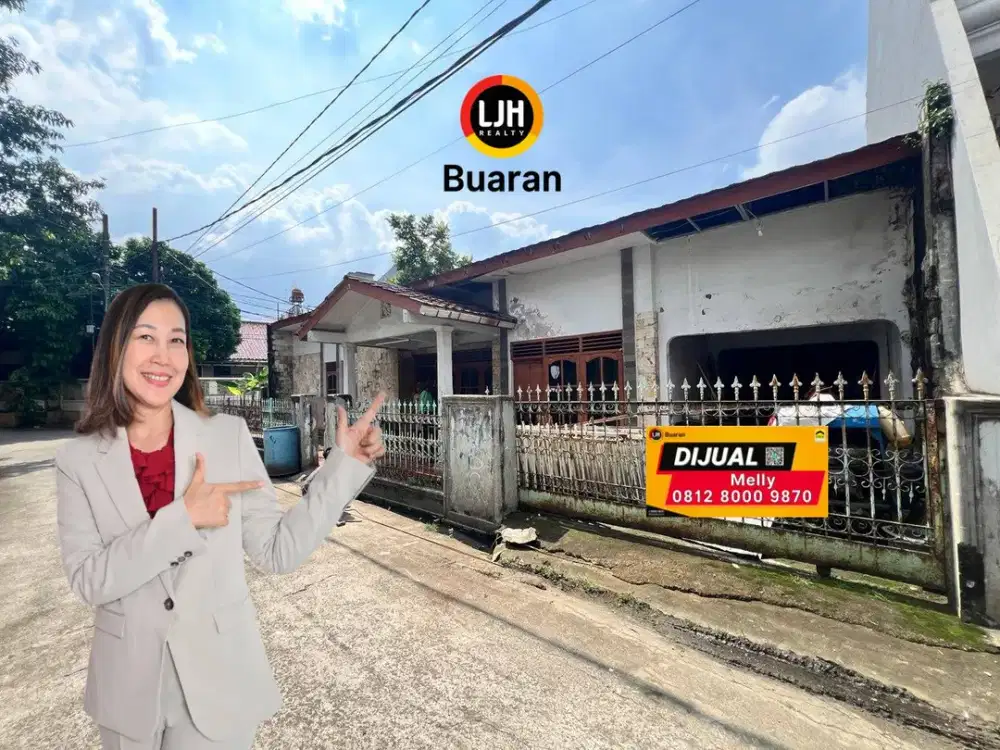Dijual Tanah Ada Bangunan Rumah di Jati Makmur, Pondok Gede, Bekasi