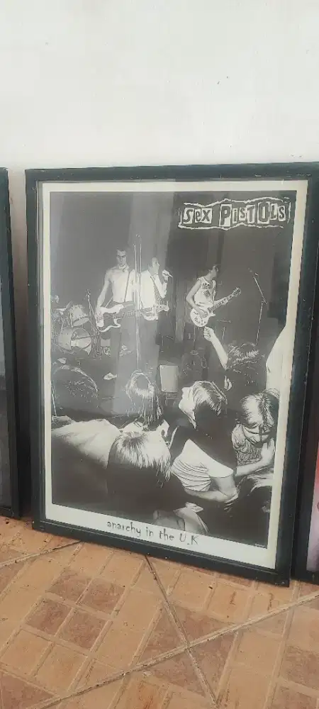 Poster band sdh di bingkai second  6 Pcs
