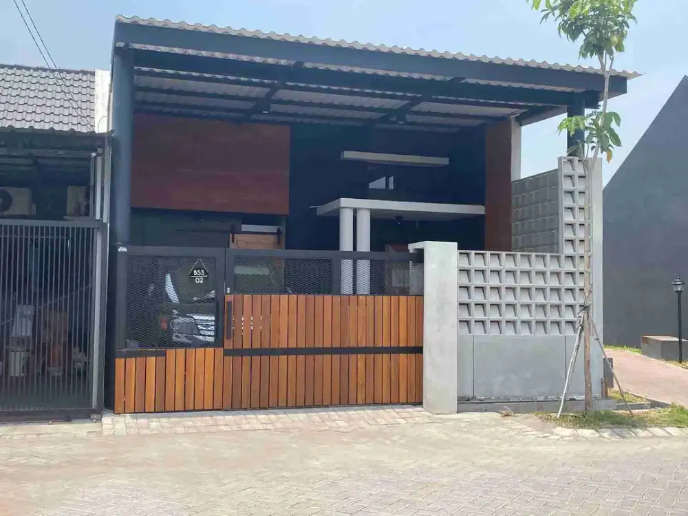 SIAP HUNI Rumah 1 Lantai Siap Huni Surya Breeze Gedangan Sidoarjo Luas 90 Meter