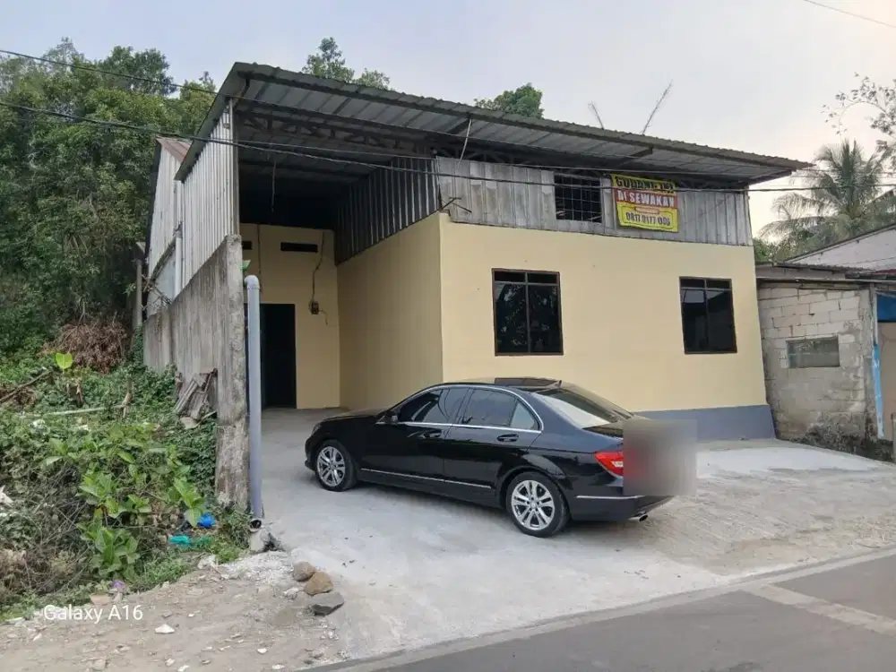 Dijual Gudang Multifungsi Harga Nego di Daerah Babakan Madang, Kabupaten Bogor