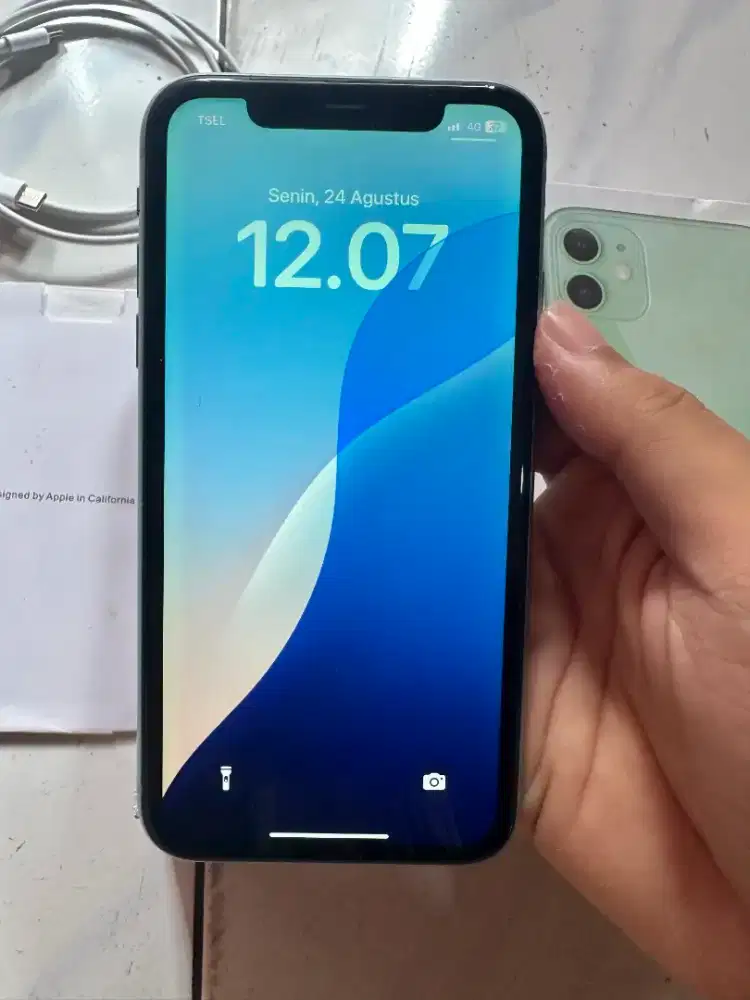 iPhone 11 128Gb Green All Operator, Fullset Mulus Nominus