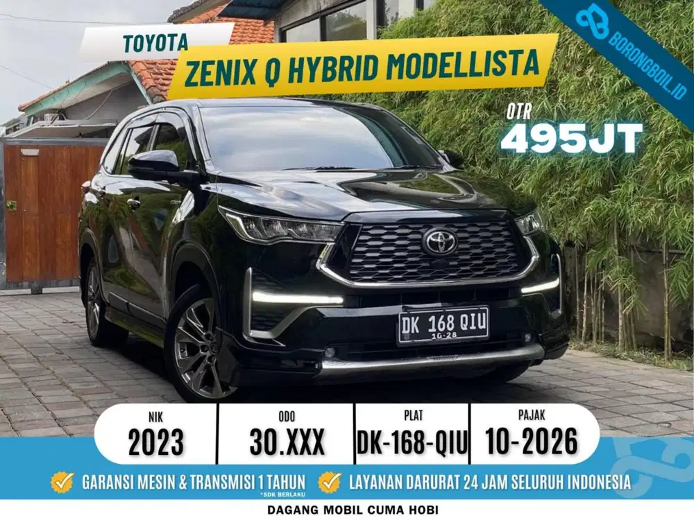 TERMURAH || TOYOTA INNOVA ZENIX Q HYBRID MODELISTA 2023