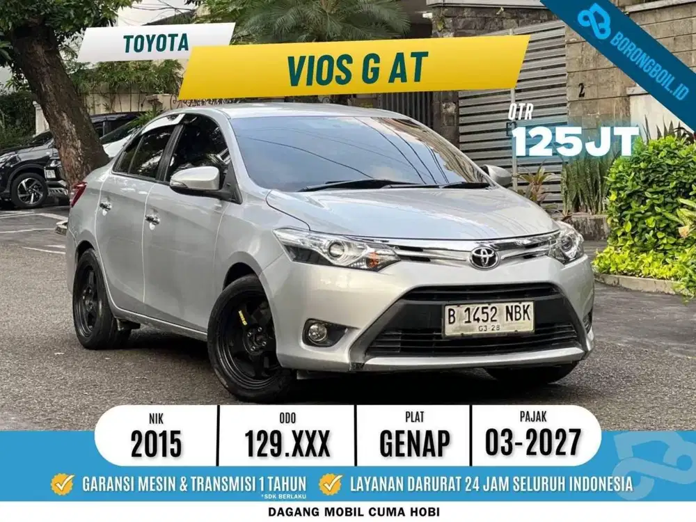 Toyota vios G 2015 AT