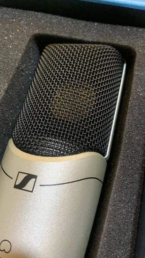 RECORDING SET_MIC Sennheiser,SOUND CARD Universal Audio, headphone