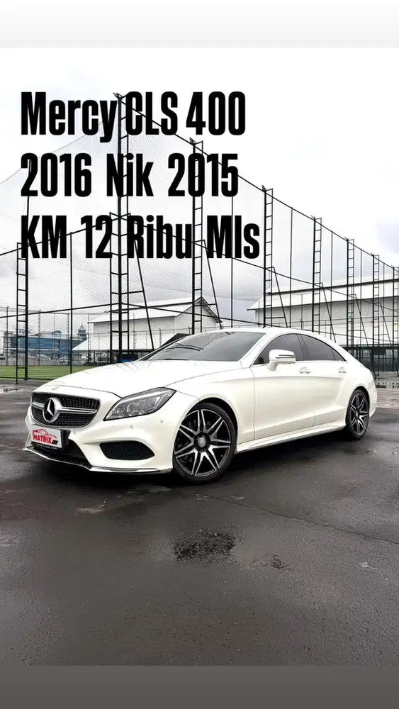 Mercy Cls400 White on black 2016 Nik15 Siap pakai