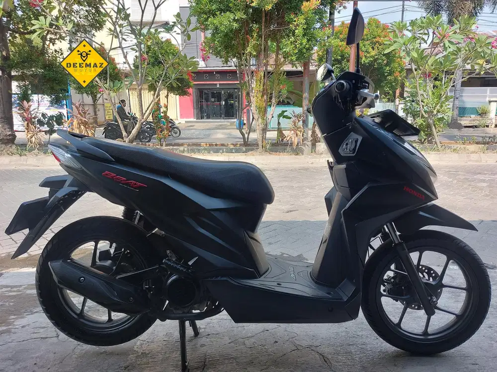 (DP 500 Rb)‼️ Beat Deluxe CBS ISS Hitam Murah 2024 Cash & Kredit