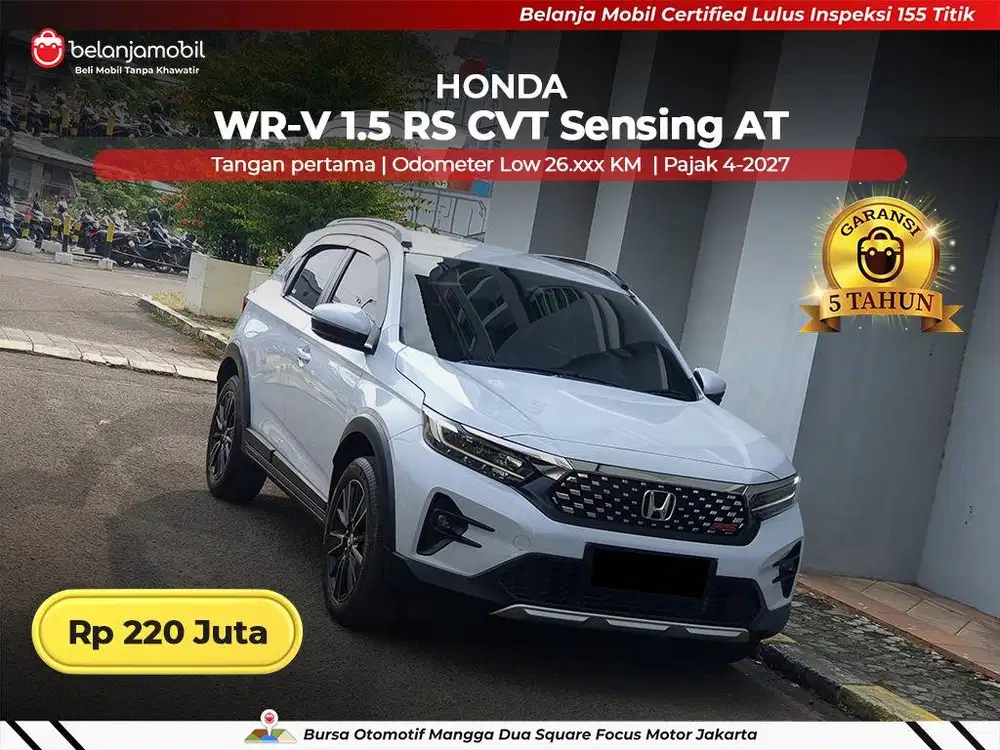 [ LOW KM 26RB ] Honda WR-V WRV WR V 1.5 RS CVT Sensing AT 2023/2024