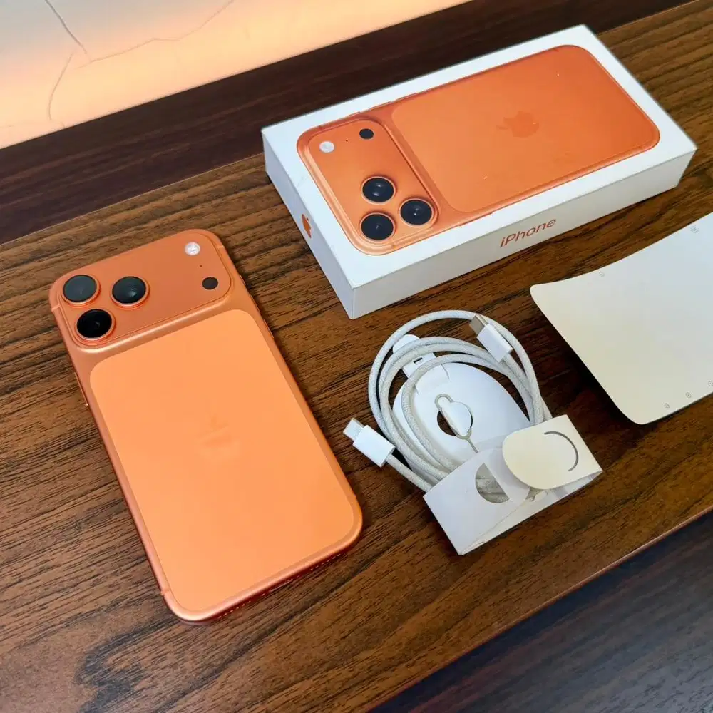iPhone 17 Pro Max 1TB Fullset Original Battery health 100 Garansi On