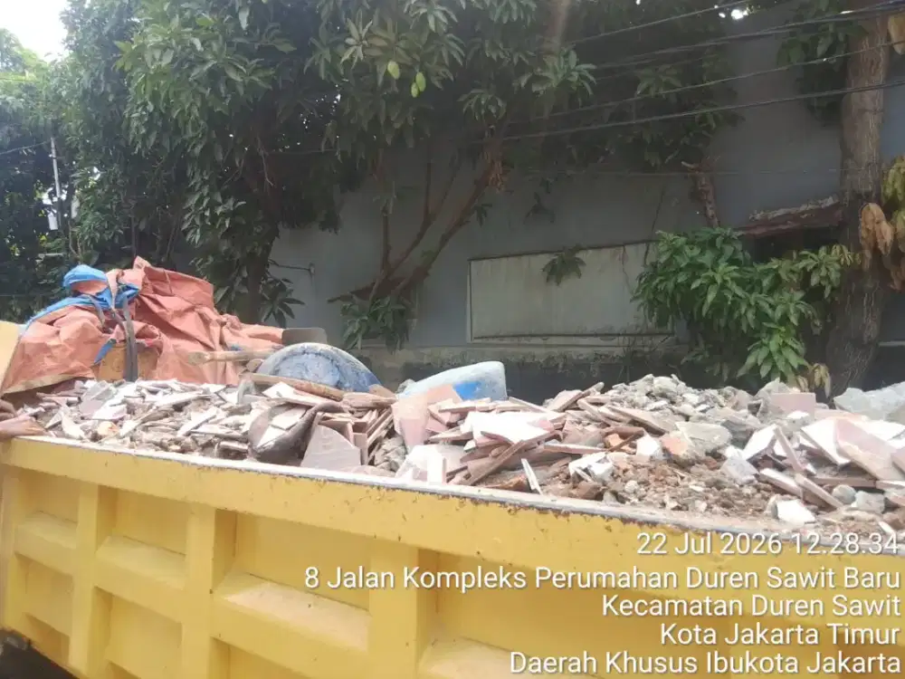 Jasa buang puing sampah dlln.