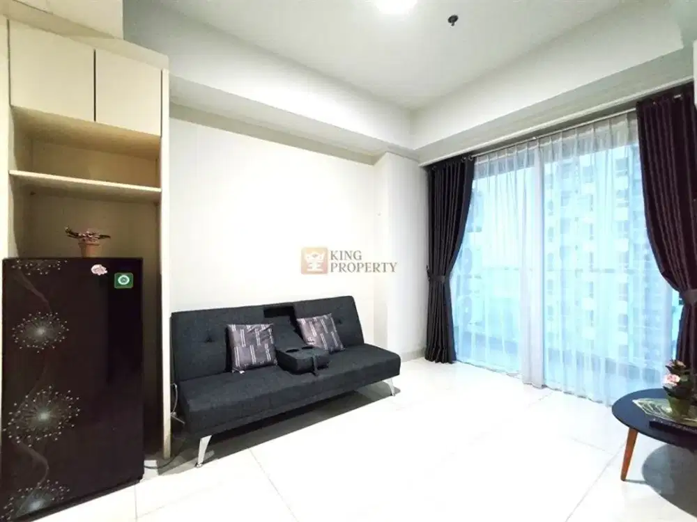 Dekat Pik, Bandara Soetta & Stasiun Rawa Buaya, Disewa 2Br Furnished Apartemen Green Sedayu Mall Taman Palem Jakarta Barat