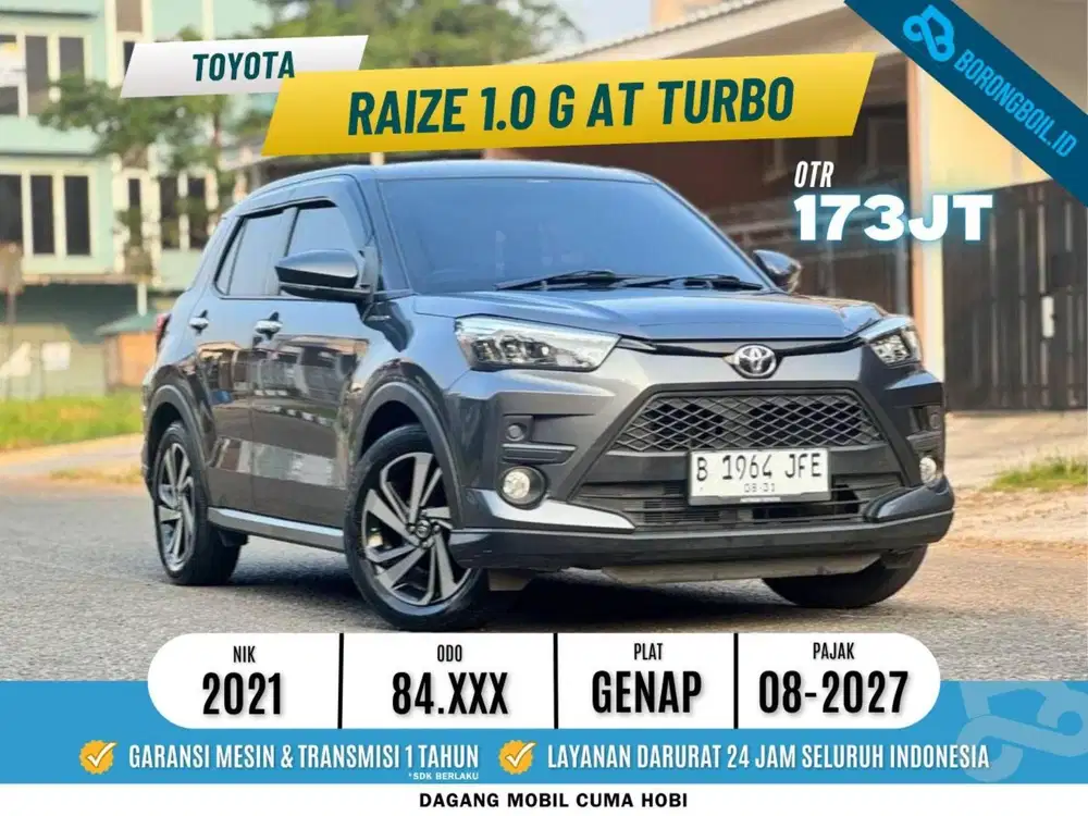 [TERMURAH] Raize 1.0 G AT Turbo 2021
