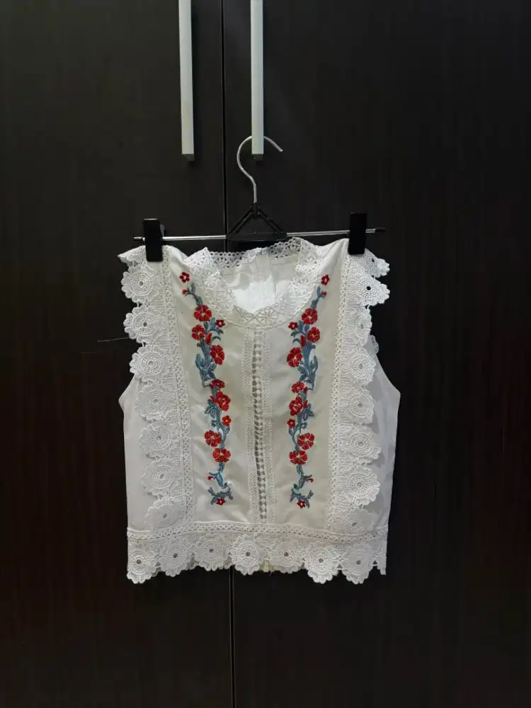 Baju Bunga Sleeveless