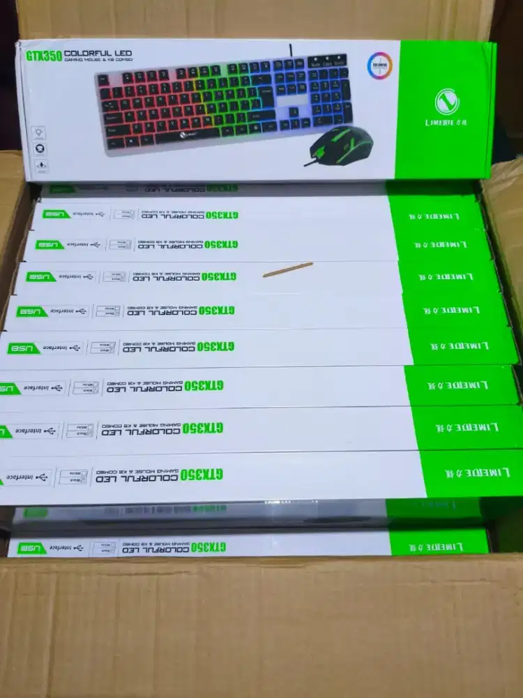 Keyboard + mouse limeide gtx350 (take all)