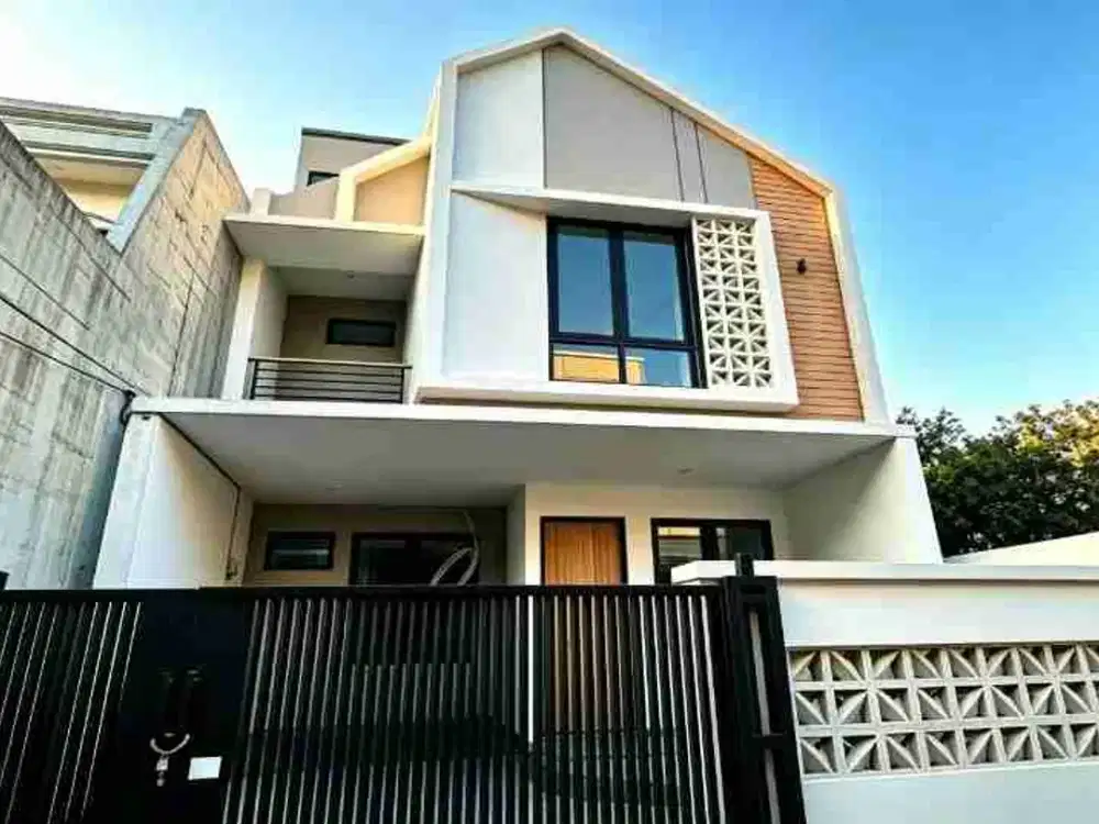 Rumah Baru 3 Lantai SHM Pondok Bambu Jakarta Timur