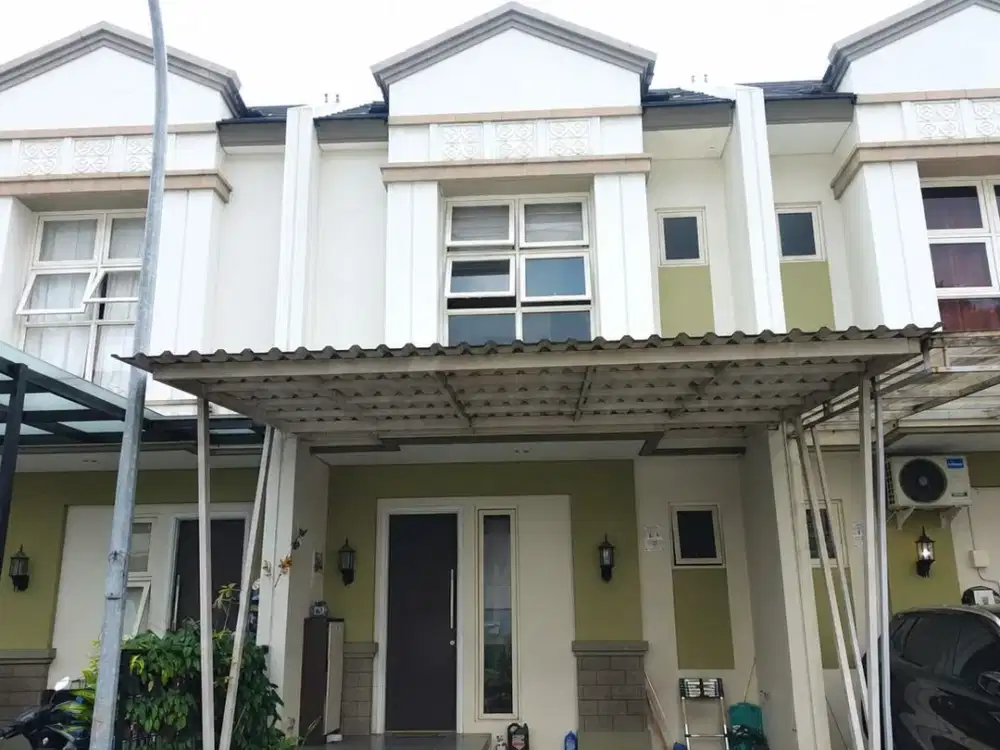 Dijual Rumah Cantik 2 Lantai Full Furnished di Cluster BSD Dekat Pasar Modern dan Akses Tol
