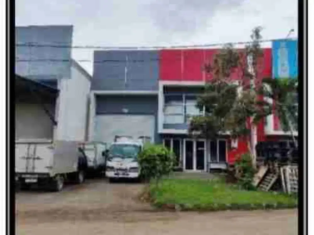 Dijual Gudang Bizpoint luas 483 meter