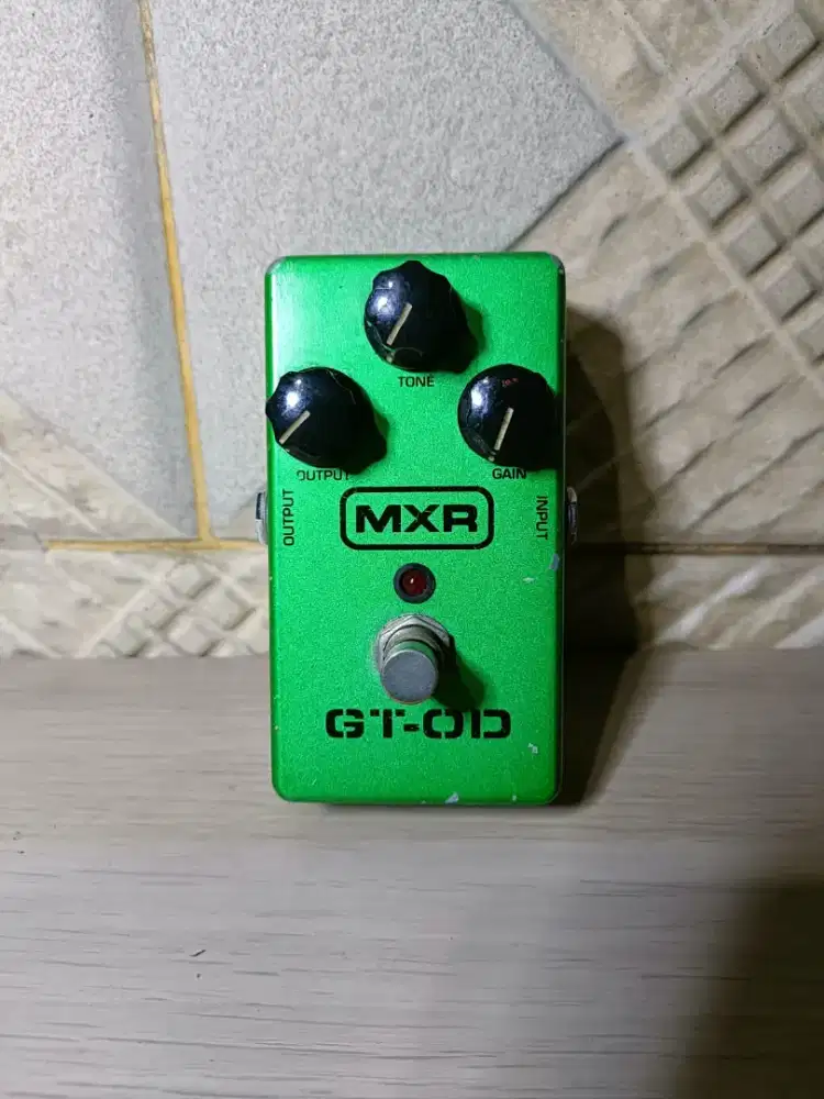MXR GT-OD Overdrive Guitar Effects Pedal Original MXR