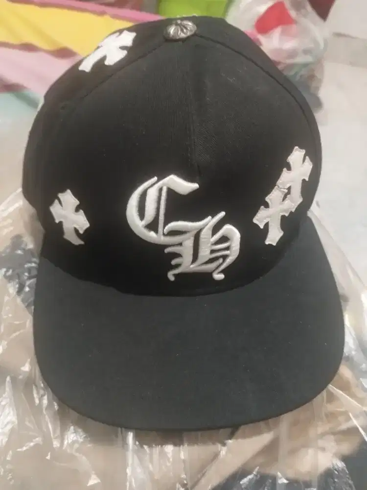 Topi CHROMEHEART HITAM