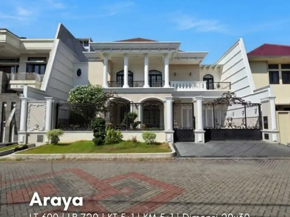 Rumah Araya STRATEGIS, SIAP HUNI, MEWAH