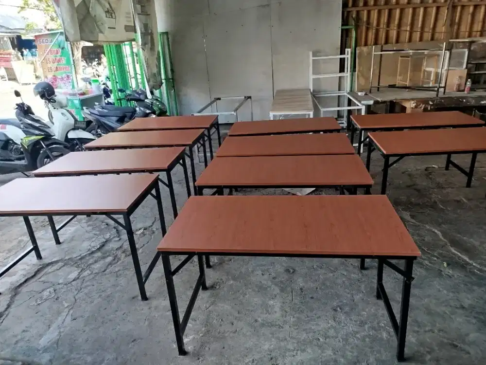 Meja Lipat Jualan, Meja Kerja, Meja Cafe