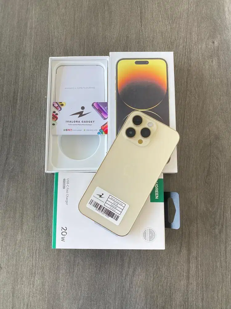 iPhone 14 Pro Max 256GB Beacukai Gold