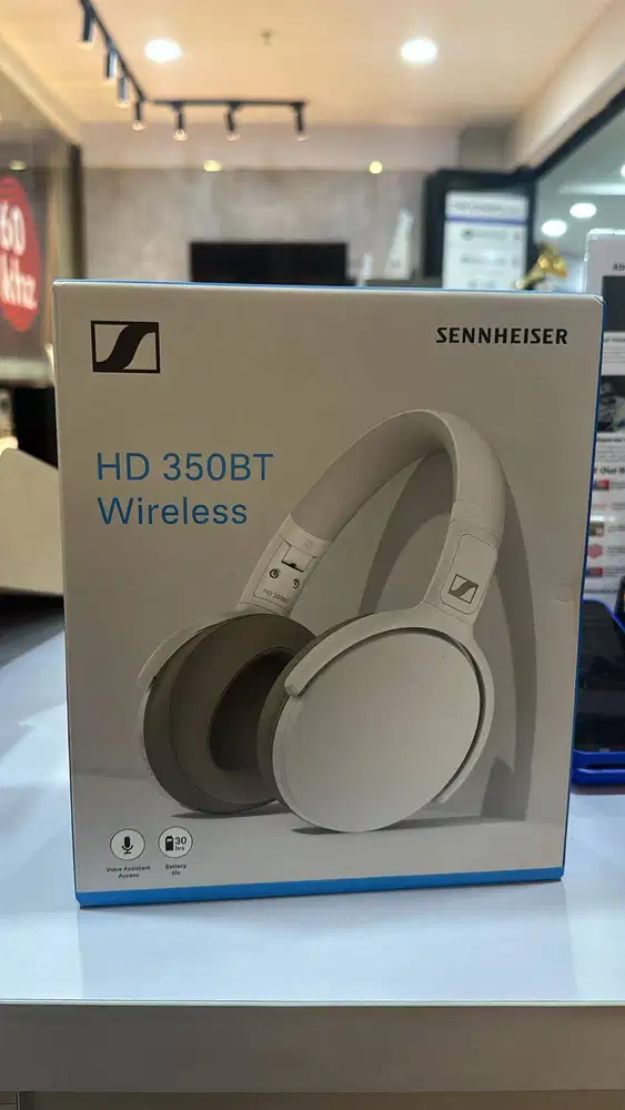 Sennheiser HD 350 BT Wireless warna Putih (Ex Demo Event)