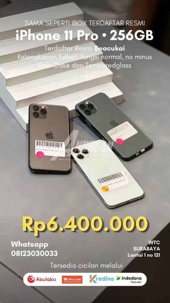 Second Iphone 11 Pro 256gb Beacukai