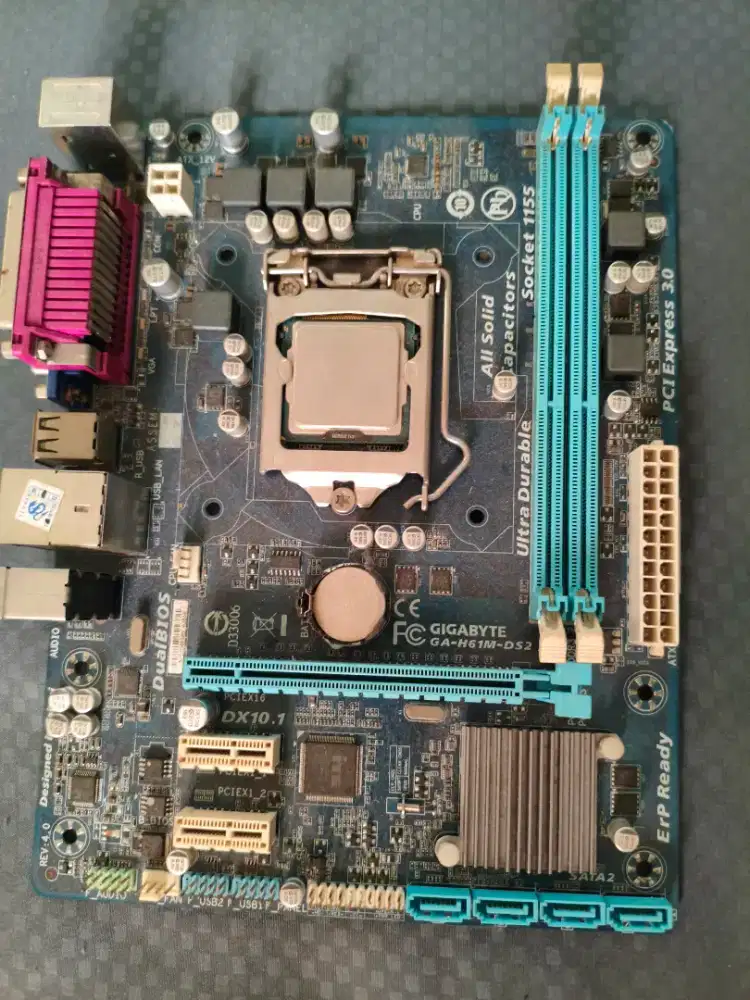 Jual motherboard gigabyte h61