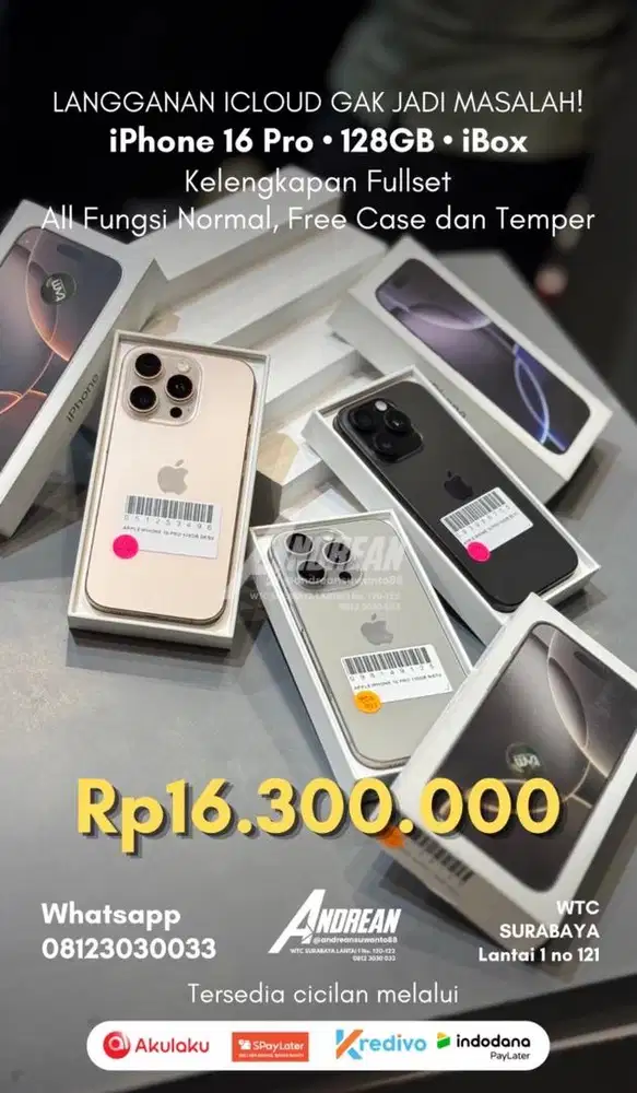 Second Iphone 16 Pro 128GB iBox