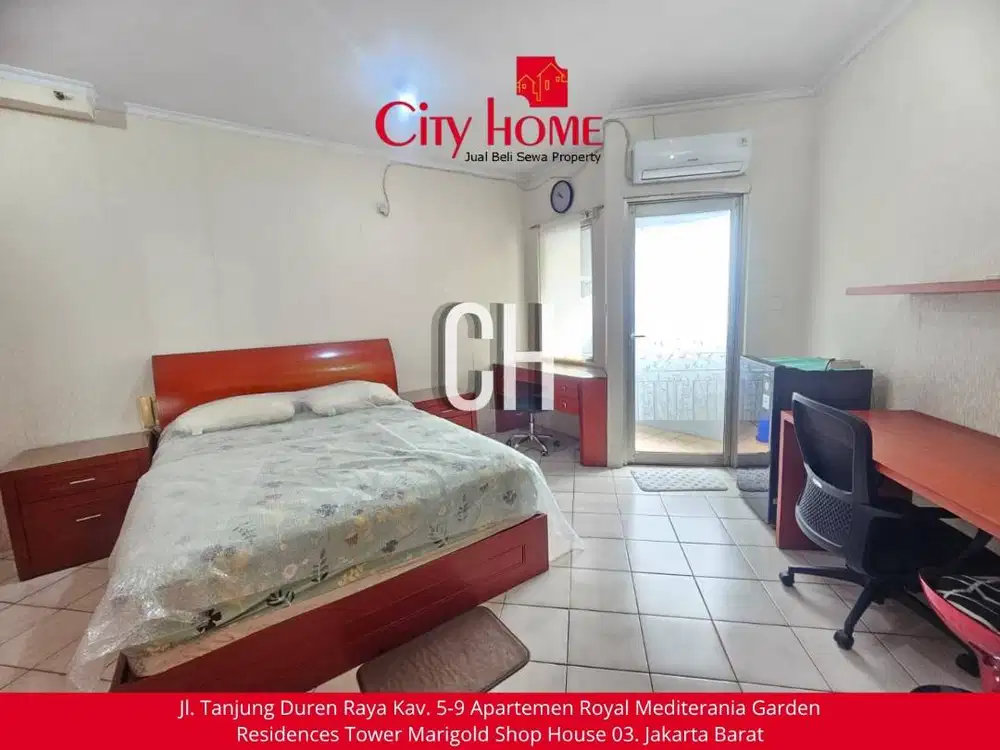 Sewa Apartemen Furnished 1 BR di Mediterania Garden Residences 1