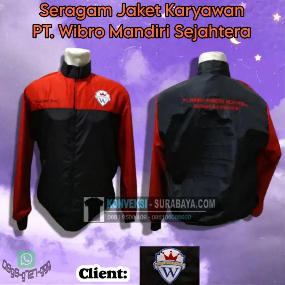 Jaket Perusahaan di Surabaya - Pesan Sekarang Banyak Promo
