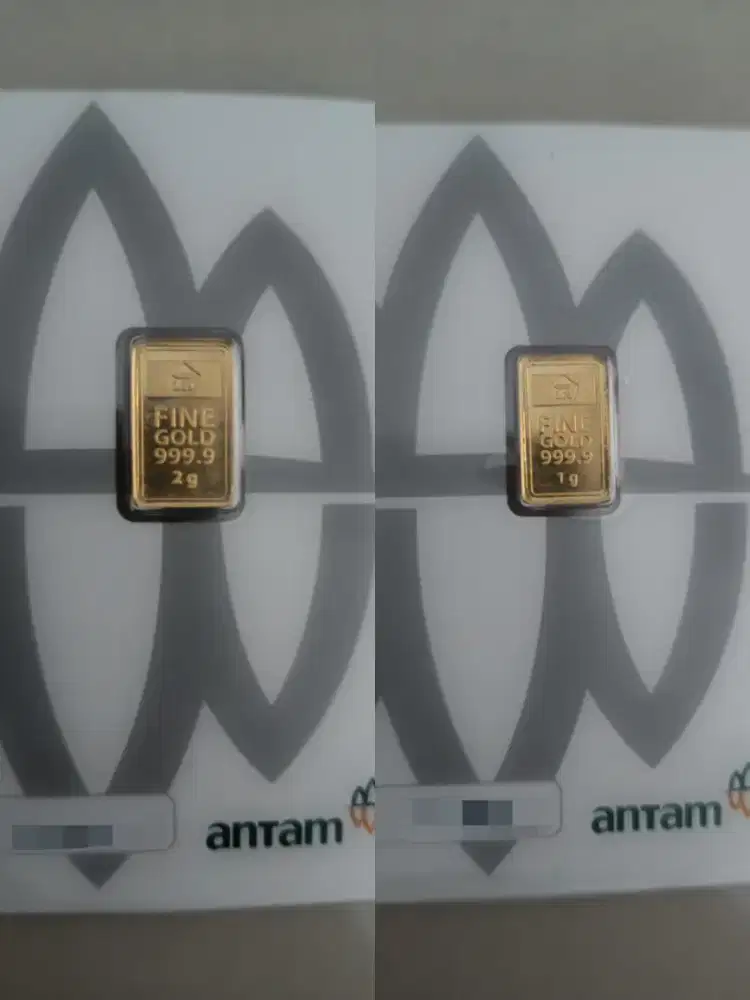 Jual borongan emas Antam 2 dan 1 gr