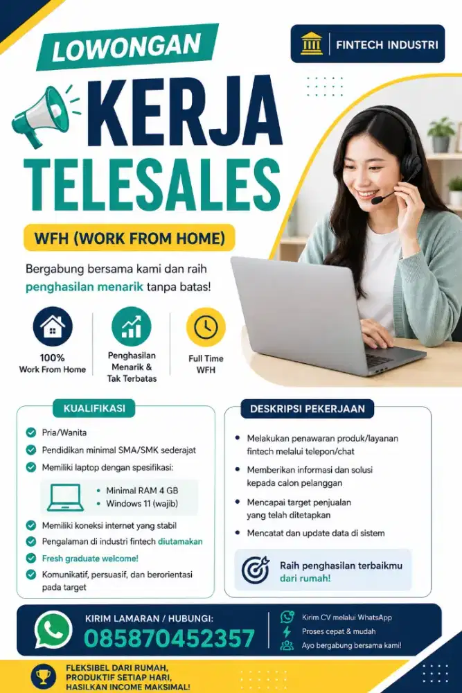 TELESALES WFH/WFA