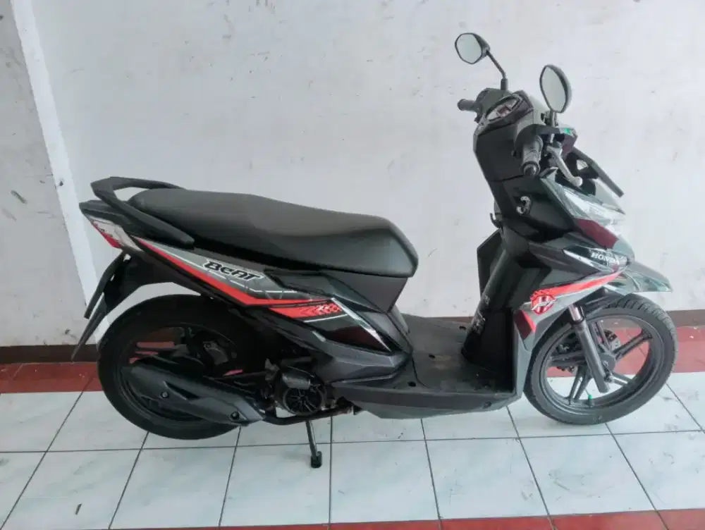 JUAL CEPAT Honda Beat FI ECO Tahun 2017, Super Mulusss full ori..