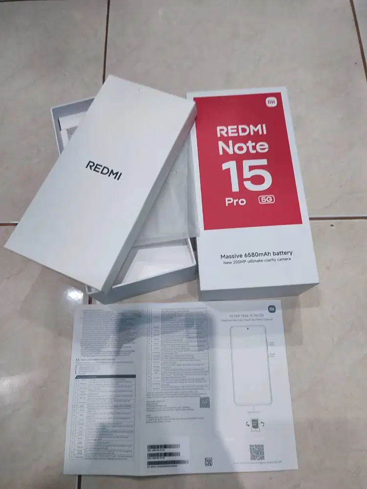 Jual Redmi Note 15 Pro 5g 12/512 GB