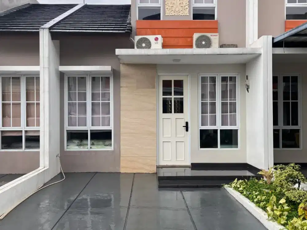 Desain Modern, Rumah Minimalis 2 Lantai di Bambu Apus Pamulang ND-19025