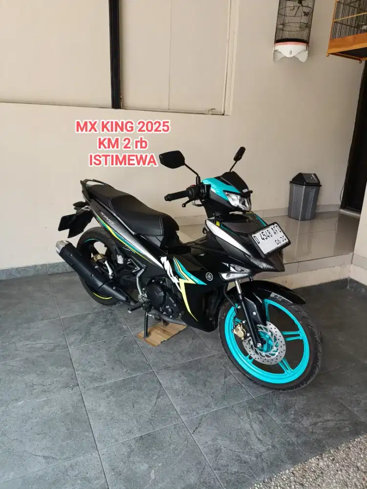Yamaha mx king 2025 mulus istimewa km 2rb. Surat Lengkap. mxking