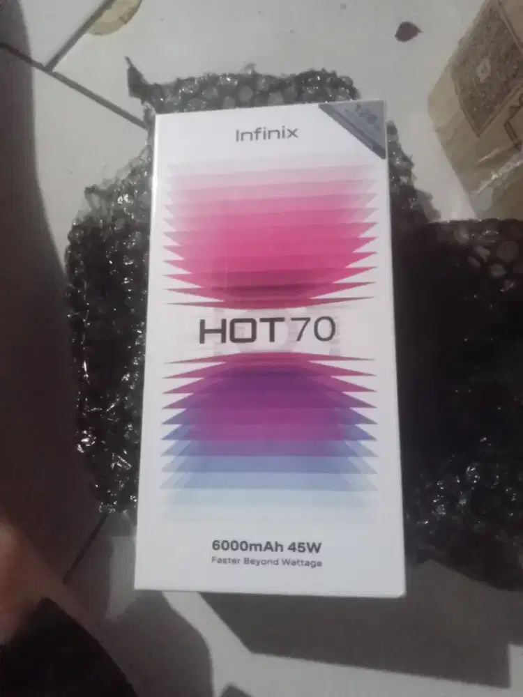 Infinix hot 70 8gb/128gb new baru