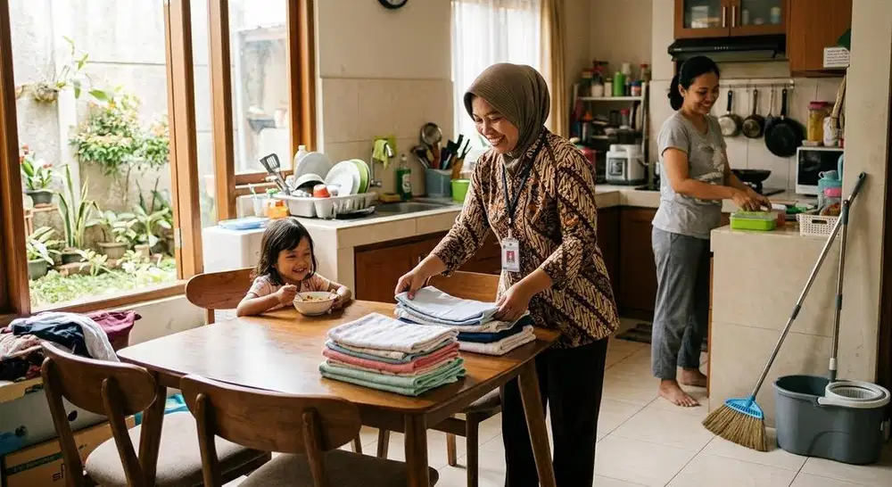 Butuh ART PP Tidak Momong Anak