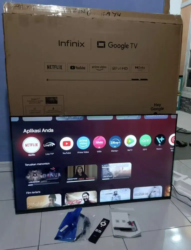 Cash/credit INFINIX FHD Smart TV Promo Gratis 1x Cicilan
