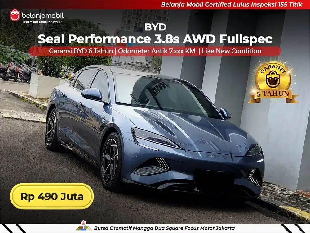 [ LOW KM 7RB ] BYD Seal Performance 3.8s AWD Fullspec AT 2024 2025