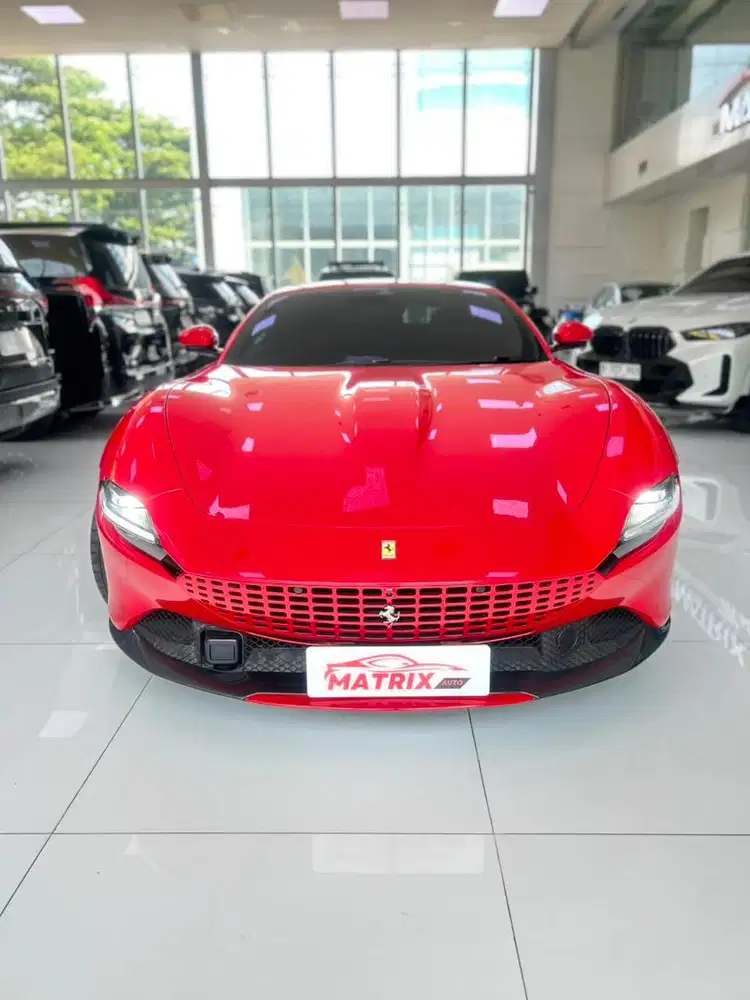 Ferrari Roma New Nik 2021 Red on Black Siap pakai