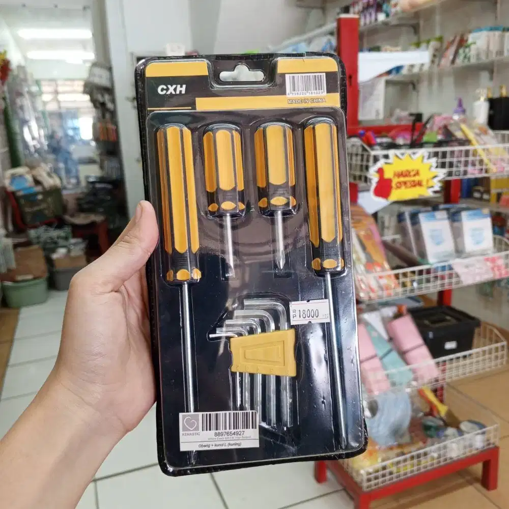 OBENG & KUNCI L KUNING – PRAKTIS & SERBAGUNA