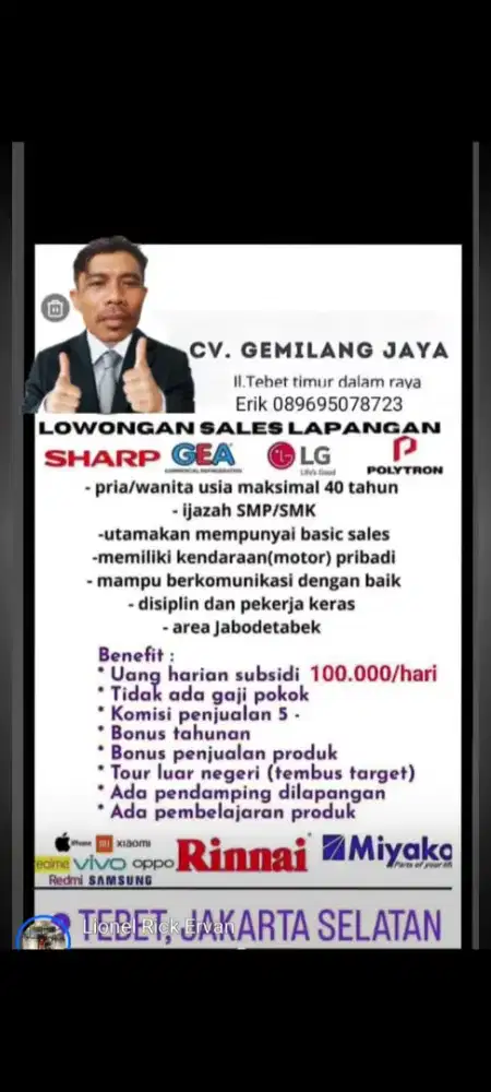 Sales penjualan