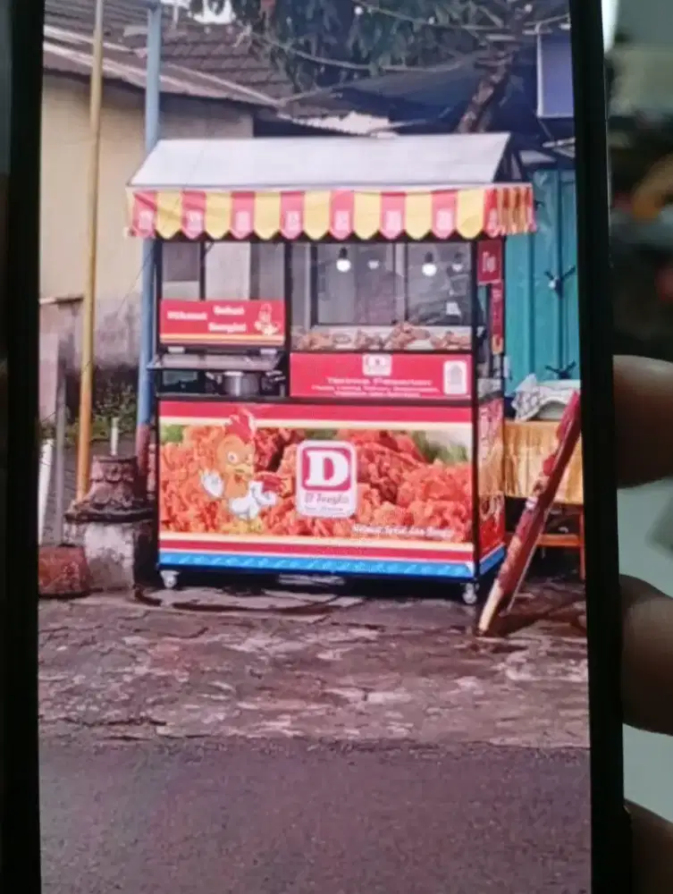 Gerobag bekas jual Fried Chicken