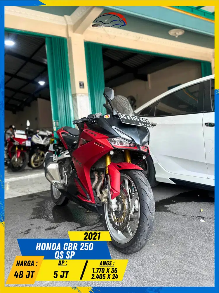 HONDA CBR 250 QS SP 2021 MANTAP GASS MASZEHH HIKMAH MOTOR KEPUH