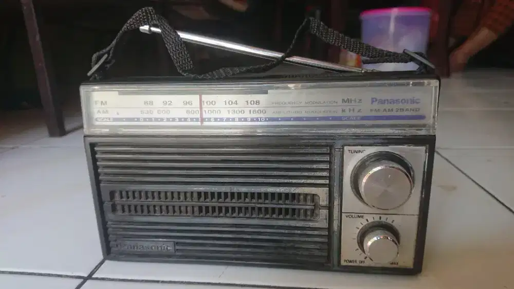 RADIO KLASIK PANASONIC RF 5270 BEKAS NORMAL